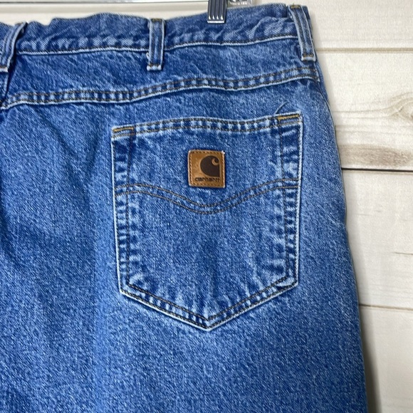 Carhartt Mens Insulated Jeans - Picture 6 of 9